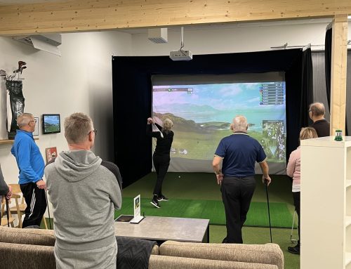 Träning för +65 i Golfstudion